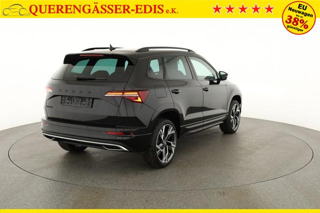 Skoda Karoq Sportline 1.5 TSI DSG Sportline, AHK, Navi, Matrix, Side, el. Klappe, Winter, 5 J.-Garantie 