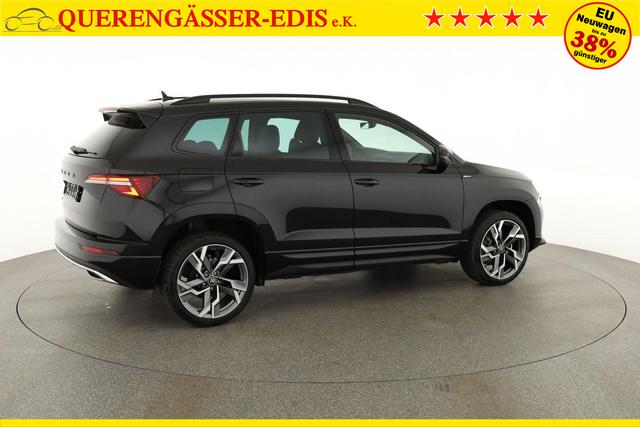 Skoda Karoq Sportline 1.5 TSI DSG Sportline, AHK, Navi, Matrix, Side, el. Klappe, Winter, 5 J.-Garantie 