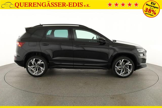 Skoda Karoq Sportline 1.5 TSI DSG Sportline, AHK, Navi, Matrix, Side, el. Klappe, Winter, 5 J.-Garantie 