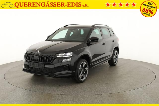 Skoda Karoq Sportline 1.5 TSI DSG Sportline, AHK, Navi, Matrix, Side, el. Klappe, Winter, 5 J.-Garantie 