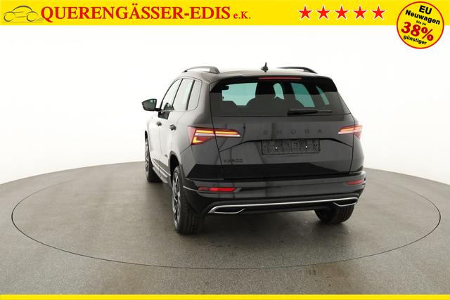 Skoda Karoq Sportline 1.5 TSI DSG Sportline, AHK, Navi, Matrix, Side, el. Klappe, Winter, 5 J.-Garantie 