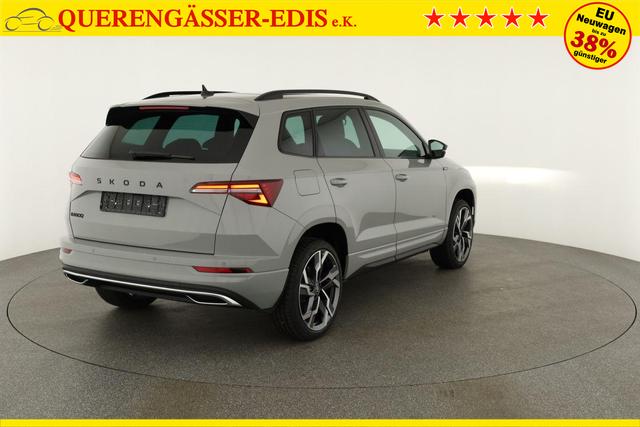 Skoda Karoq Sportline 1.5 TSI DSG Sportline, Pano, AHK, Navi, Matrix, Side, Winter, 5 J.-Garantie 