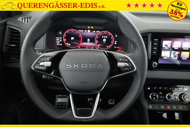 Skoda Karoq Sportline 4x4 2.0 TSI DSG Sportline, Pano, AHK, Navi, Matrix, Side, Winter, 5 J.-Garantie 