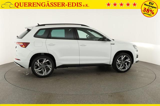 Skoda Karoq Sportline 4x4 2.0 TSI DSG Sportline, Pano, AHK, Navi, Matrix, Side, Winter, 5 J.-Garantie 