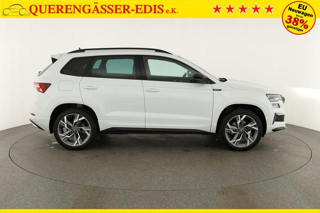 Skoda Karoq Sportline 4x4 2.0 TSI DSG Sportline, Pano, AHK, Navi, Matrix, Side, Winter, 5 J.-Garantie 