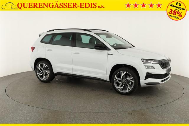 Skoda Karoq Sportline 4x4 2.0 TSI DSG Sportline, Pano, AHK, Navi, Matrix, Side, Winter, 5 J.-Garantie 