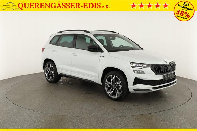 Skoda Karoq Sportline 4x4 2.0 TSI DSG Sportline, Pano, AHK, Navi, Matrix, Side, Winter, 5 J.-Garantie 