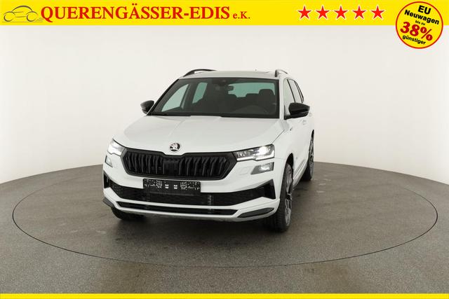 Skoda Karoq Sportline 4x4 2.0 TSI DSG Sportline, Pano, AHK, Navi, Matrix, Side, Winter, 5 J.-Garantie 