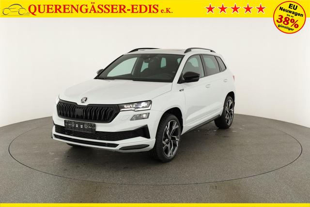 Skoda Karoq Sportline 4x4 2.0 TSI DSG Sportline, Pano, AHK, Navi, Matrix, Side, Winter, 5 J.-Garantie 