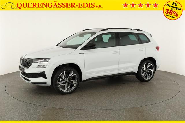 Skoda Karoq Sportline 4x4 2.0 TSI DSG Sportline, Pano, AHK, Navi, Matrix, Side, Winter, 5 J.-Garantie 