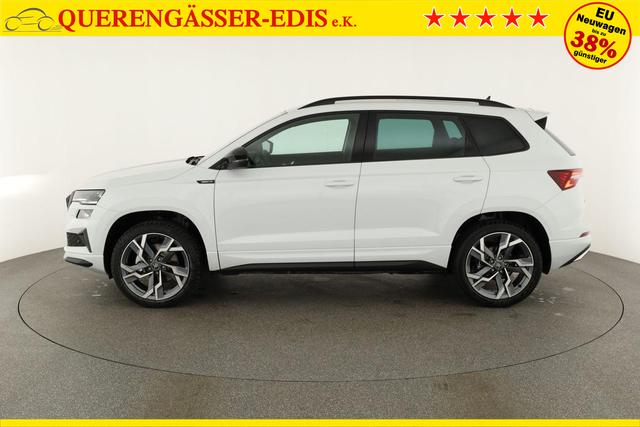 Skoda Karoq Sportline 4x4 2.0 TSI DSG Sportline, Pano, AHK, Navi, Matrix, Side, Winter, 5 J.-Garantie 