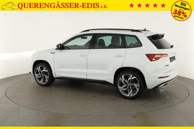 Skoda Karoq Sportline 4x4 2.0 TSI DSG Sportline, Pano, AHK, Navi, Matrix, Side, Winter, 5 J.-Garantie 