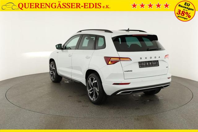 Skoda Karoq Sportline 4x4 2.0 TSI DSG Sportline, Pano, AHK, Navi, Matrix, Side, Winter, 5 J.-Garantie 