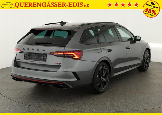 Skoda Octavia Combi 2.0 TSI 195 kW RS DSG, Pano, Standheizung, AHK, Navi, Matrix, Canton, Side, Winter, 5 J.-Garantie 