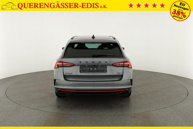 Skoda Octavia Combi 2.0 TSI 195 kW RS DSG, Pano, Standheizung, AHK, Navi, Matrix, Canton, Side, Winter, 5 J.-Garantie 