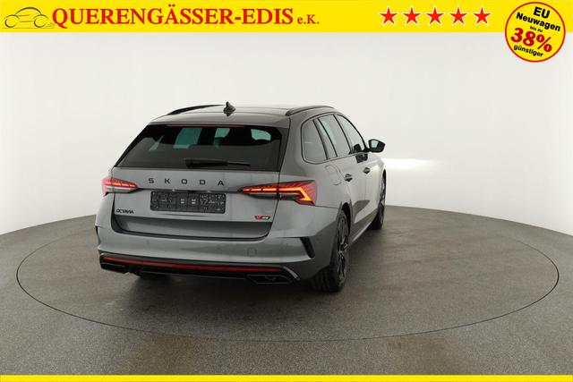 Skoda Octavia Combi 2.0 TSI 195 kW RS DSG, Pano, Standheizung, AHK, Navi, Matrix, Canton, Side, Winter, 5 J.-Garantie 