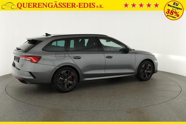 Skoda Octavia Combi 2.0 TSI 195 kW RS DSG, Pano, Standheizung, AHK, Navi, Matrix, Canton, Side, Winter, 5 J.-Garantie 