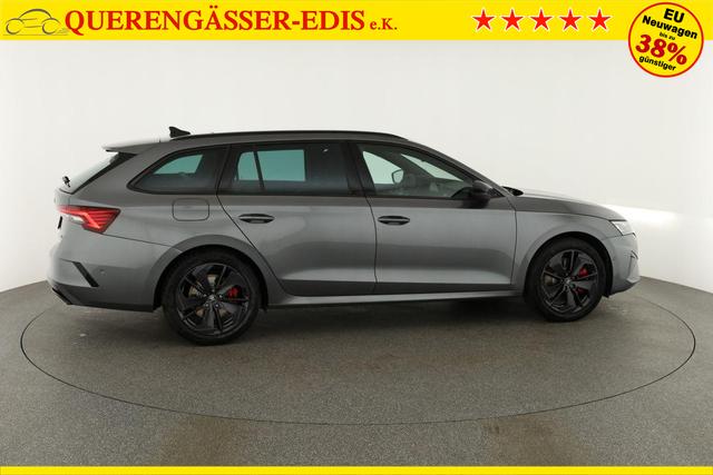 Skoda Octavia Combi 2.0 TSI 195 kW RS DSG, Pano, Standheizung, AHK, Navi, Matrix, Canton, Side, Winter, 5 J.-Garantie 