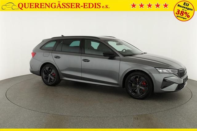Skoda Octavia Combi 2.0 TSI 195 kW RS DSG, Pano, Standheizung, AHK, Navi, Matrix, Canton, Side, Winter, 5 J.-Garantie 
