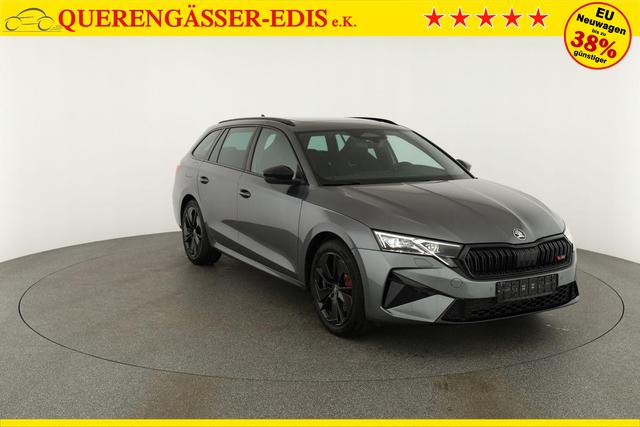 Skoda Octavia Combi 2.0 TSI 195 kW RS DSG, Pano, Standheizung, AHK, Navi, Matrix, Canton, Side, Winter, 5 J.-Garantie 