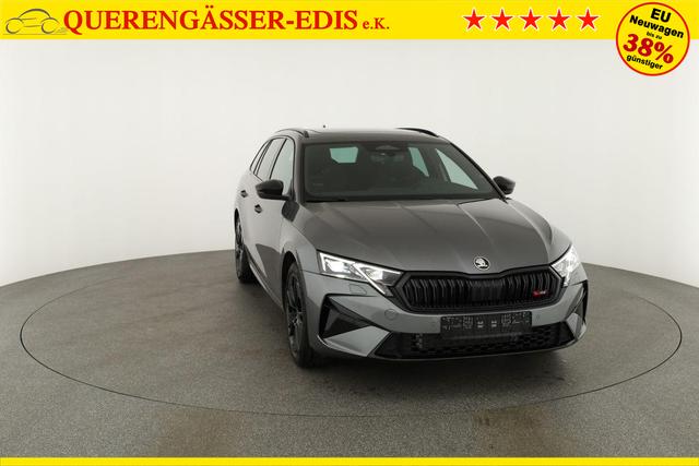 Skoda Octavia Combi 2.0 TSI 195 kW RS DSG, Pano, Standheizung, AHK, Navi, Matrix, Canton, Side, Winter, 5 J.-Garantie 
