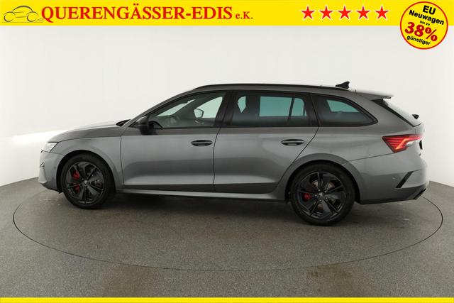 Skoda Octavia Combi 2.0 TSI 195 kW RS DSG, Pano, Standheizung, AHK, Navi, Matrix, Canton, Side, Winter, 5 J.-Garantie 