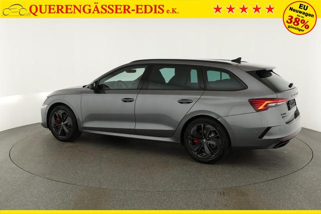 Skoda Octavia Combi 2.0 TSI 195 kW RS DSG, Pano, Standheizung, AHK, Navi, Matrix, Canton, Side, Winter, 5 J.-Garantie 