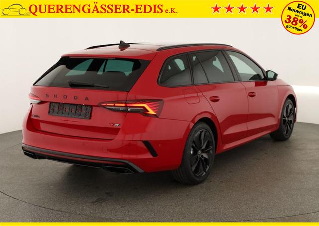 Skoda Octavia Combi 2.0 TSI 195 kW RS DSG, Pano, Standheizung, AHK, Navi, Matrix, Canton, Side, Winter, 5 J.-Garantie 