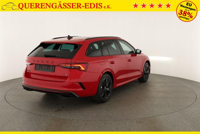 Skoda Octavia Combi 2.0 TSI 195 kW RS DSG, Pano, Standheizung, AHK, Navi, Matrix, Canton, Side, Winter, 5 J.-Garantie 