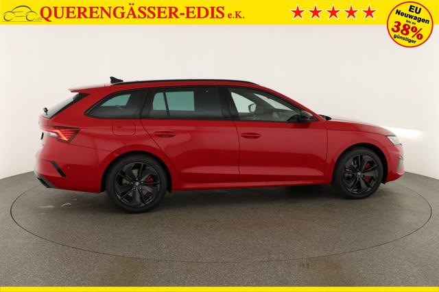 Skoda Octavia Combi 2.0 TSI 195 kW RS DSG, Pano, Standheizung, AHK, Navi, Matrix, Canton, Side, Winter, 5 J.-Garantie 