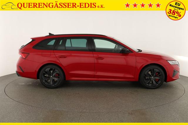 Skoda Octavia Combi 2.0 TSI 195 kW RS DSG, Pano, Standheizung, AHK, Navi, Matrix, Canton, Side, Winter, 5 J.-Garantie 