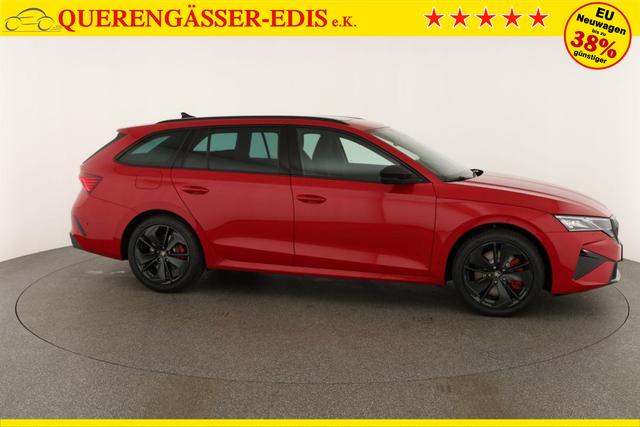 Skoda Octavia Combi 2.0 TSI 195 kW RS DSG, Pano, Standheizung, AHK, Navi, Matrix, Canton, Side, Winter, 5 J.-Garantie 