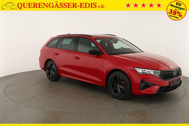 Skoda Octavia Combi 2.0 TSI 195 kW RS DSG, Pano, Standheizung, AHK, Navi, Matrix, Canton, Side, Winter, 5 J.-Garantie 