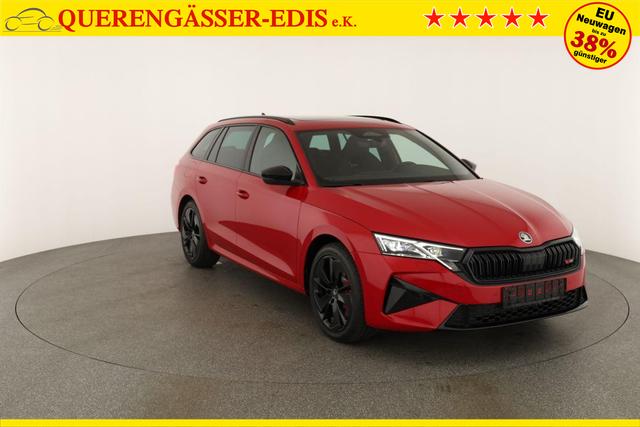 Skoda Octavia Combi 2.0 TSI 195 kW RS DSG, Pano, Standheizung, AHK, Navi, Matrix, Canton, Side, Winter, 5 J.-Garantie 
