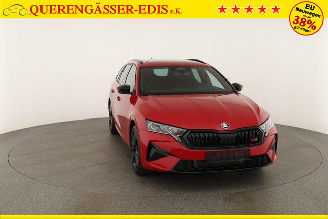 Skoda Octavia Combi 2.0 TSI 195 kW RS DSG, Pano, Standheizung, AHK, Navi, Matrix, Canton, Side, Winter, 5 J.-Garantie 