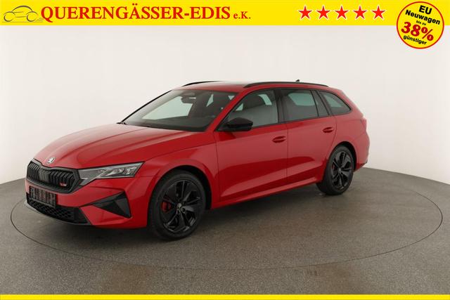 Skoda Octavia Combi 2.0 TSI 195 kW RS DSG, Pano, Standheizung, AHK, Navi, Matrix, Canton, Side, Winter, 5 J.-Garantie 