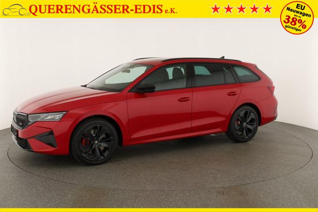 Skoda Octavia Combi 2.0 TSI 195 kW RS DSG, Pano, Standheizung, AHK, Navi, Matrix, Canton, Side, Winter, 5 J.-Garantie 