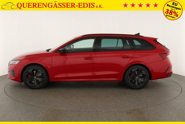 Skoda Octavia Combi 2.0 TSI 195 kW RS DSG, Pano, Standheizung, AHK, Navi, Matrix, Canton, Side, Winter, 5 J.-Garantie 