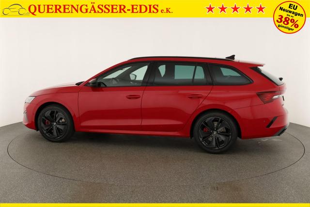Skoda Octavia Combi 2.0 TSI 195 kW RS DSG, Pano, Standheizung, AHK, Navi, Matrix, Canton, Side, Winter, 5 J.-Garantie 