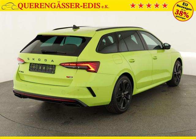 Skoda Octavia Combi 2.0 TSI 195 kW RS DSG, Pano, Standheizung, AHK, Navi, Matrix, Sound, Side, Winter, 5 J.-Garantie 