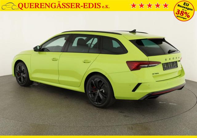 Skoda Octavia Combi 2.0 TSI 195 kW RS DSG, Pano, Standheizung, AHK, Navi, Matrix, Sound, Side, Winter, 5 J.-Garantie 