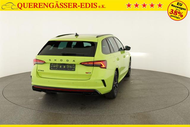 Skoda Octavia Combi 2.0 TSI 195 kW RS DSG, Pano, Standheizung, AHK, Navi, Matrix, Sound, Side, Winter, 5 J.-Garantie 