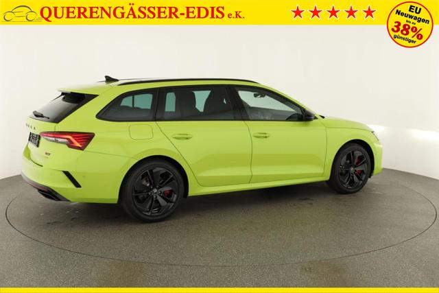 Skoda Octavia Combi 2.0 TSI 195 kW RS DSG, Pano, Standheizung, AHK, Navi, Matrix, Sound, Side, Winter, 5 J.-Garantie 