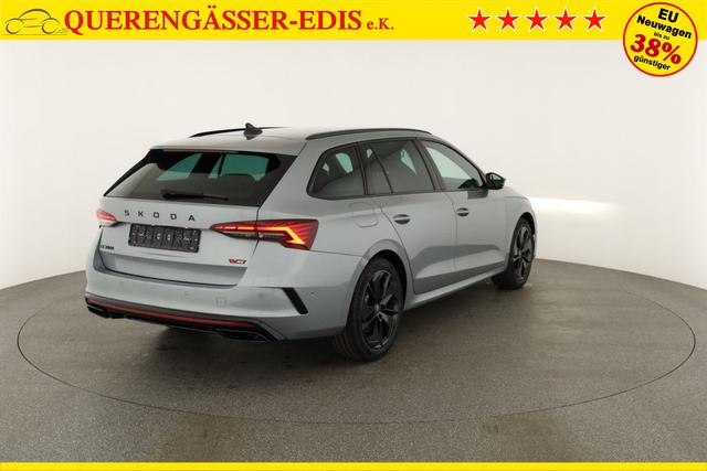 Skoda Octavia Combi 2.0 TSI 195 kW RS DSG, Standheizung, AHK, Navi, Matrix, Side, Winter, 5 J.-Garantie 