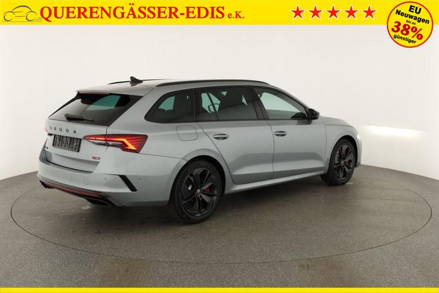 Skoda Octavia Combi 2.0 TSI 195 kW RS DSG, Standheizung, AHK, Navi, Matrix, Side, Winter, 5 J.-Garantie 
