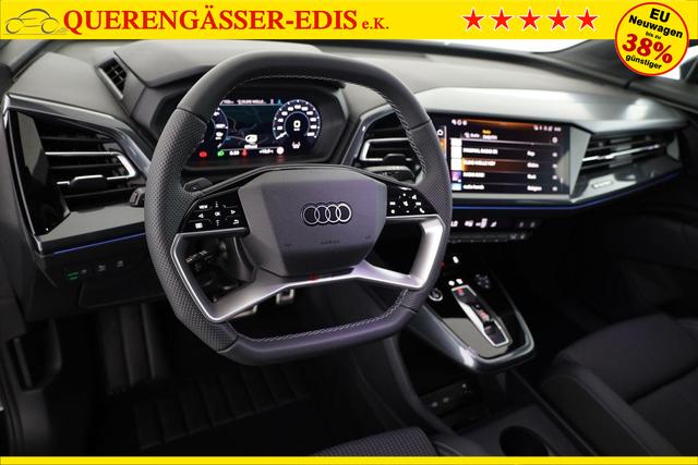 Audi Q4 e-tron 45 basis quattro S-LINE quattro, Navi, Matrix, Side, Kamera, el. Klappe, Winter. 20-Zoll 