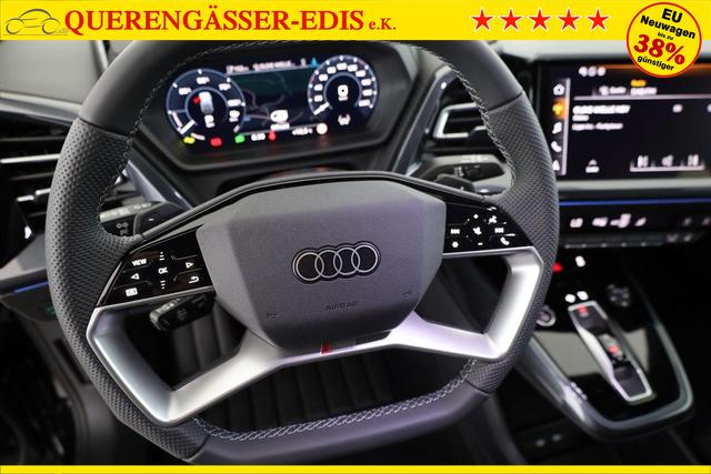 Audi Q4 e-tron 45 basis quattro S-LINE quattro, Navi, Matrix, Side, Kamera, el. Klappe, Winter. 20-Zoll 