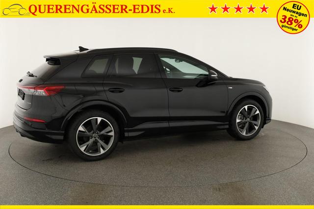 Audi Q4 e-tron 45 basis quattro S-LINE quattro, Navi, Matrix, Side, Kamera, el. Klappe, Winter. 20-Zoll 