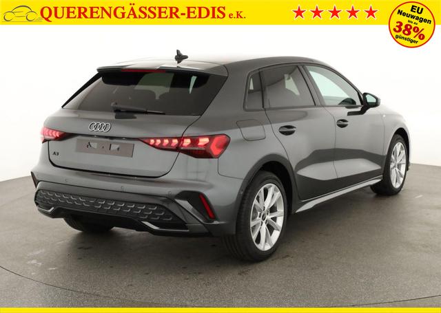 Audi A3 Sportback TFSI 110 kW S line 35 S-tronic S-LINE, AHK, Matrix, Navi, el. Klappe, Kamera, Winter, 3 J.-Garantie 
