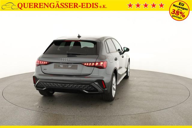 Audi A3 Sportback TFSI 110 kW S line 35 S-tronic S-LINE, AHK, Matrix, Navi, el. Klappe, Kamera, Winter, 3 J.-Garantie 